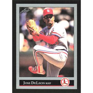 1992 Leaf #227 Jose DeLeon