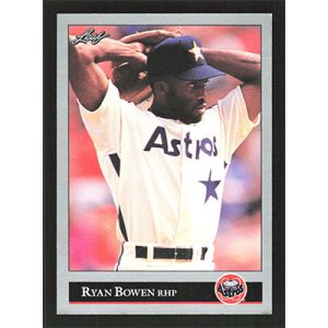 1992 Leaf #385 Ryan Bowen
