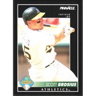 1992 Pinnacle #274 Scott Brosius