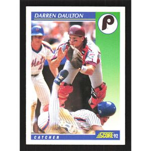 1992 Score #506 Darren Daulton
