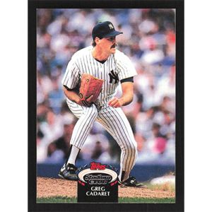 1992 Stadium Club #176 Greg Cadaret