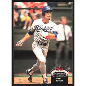 1992 Stadium Club #292 Brett Butler