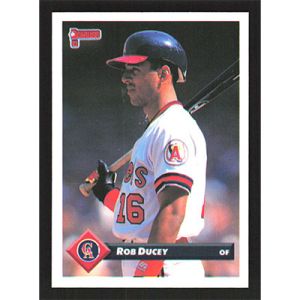 1993 Donruss #489 Rob Ducey