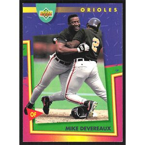 1993 Fun Pack #132 Mike Devereaux