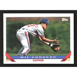 1993 Topps #256 Wil Cordero