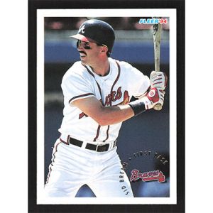 1994 Fleer #355 Sid Bream