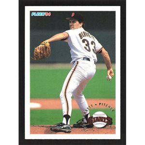 1994 Fleer #687 John Burkett