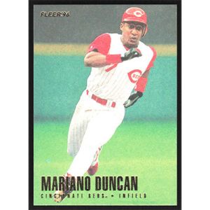 1996 Fleer #339 Mariano Duncan