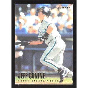1996 Fleer #385 Jeff Conine