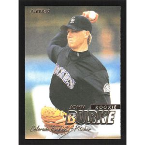 1997 Fleer #664 John Burke