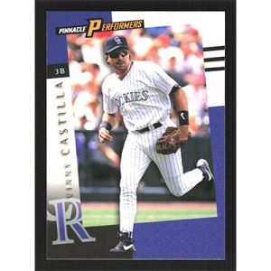 1998 Pinnacle Performers #110 Vinny Castilla
