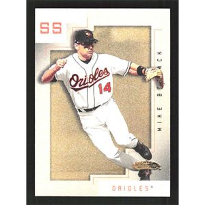2001 Fleer Showcase #51 Mike Bordick