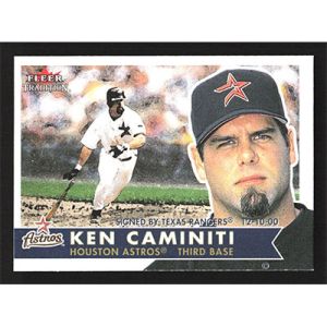 2001 Fleer Tradition #23 Ken Caminiti
