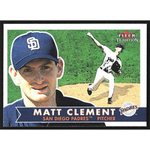 2001 Fleer Tradition #240 Matt Clement