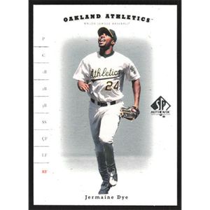 2001 SP Authentic #182 Jermaine Dye