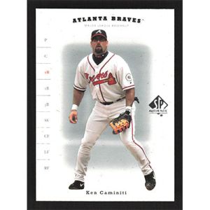 2001 SP Authentic #196 Ken Caminiti
