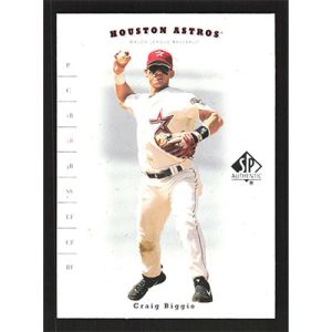 2001 SP Authentic #43 Craig Biggio