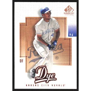 2001 SP Game Bat Edition #28 Jermaine Dye