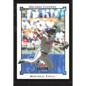 2002 Fleer Premium #93 Orlando Cabrera
