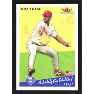 2002 Fleer Tradition #234 Omar Daal