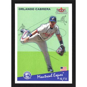 2002 Fleer Tradition #291 Orlando Cabrera