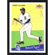 2002 Fleer Tradition #299 Tony Clark