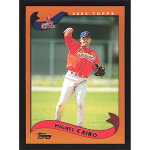 2002 Topps #511 Miguel Cairo