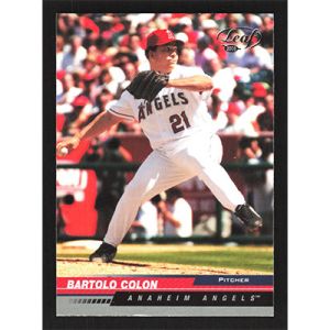 2004 Leaf #1 Bartolo Colon