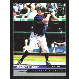 2005 Leaf #67 Jeromy Burnitz