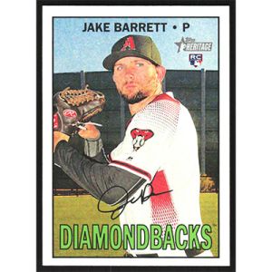 2016 Topps Heritage #636 Jake Barrett