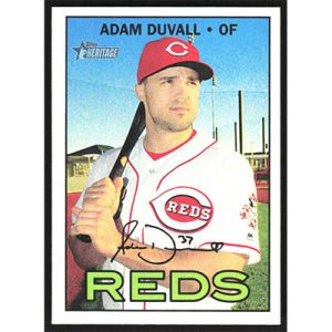 2016 Topps Heritage #656 Adam Duvall