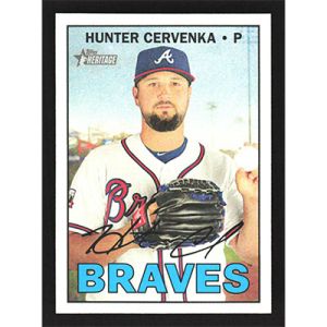 2016 Topps Heritage #673 Hunter Cervenka