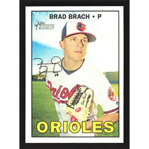 2016 Topps Heritage #696 Brad Brach