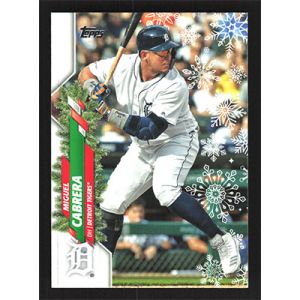 2020 Topps Wal-Mart Holiday #HW129 Miguel Cabrera