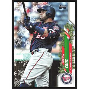 2020 Topps Wal-Mart Holiday #HW157 Nelson Cruz