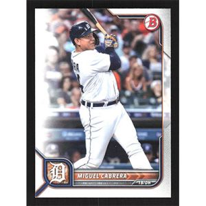2022 Bowman #50 Miguel Cabrera