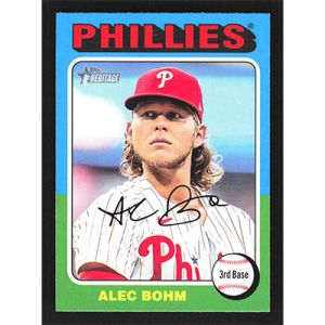 2024 Topps Heritage #469 Alec Bohm