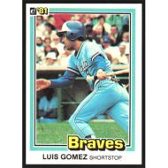 1981 Donruss #88 Luis Gomez