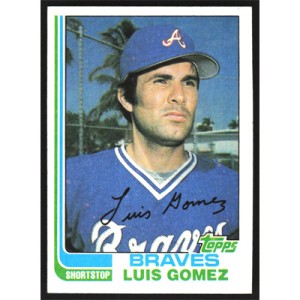 1982 Topps #372 Luis Gomez