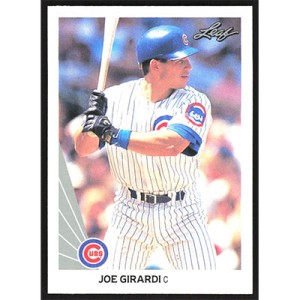 1990 Leaf #289 Joe Girardi