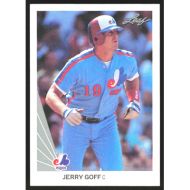 1990 Leaf #476 Jerry Goff