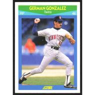 1990 Score Rising Stars #81 German Gonzalez