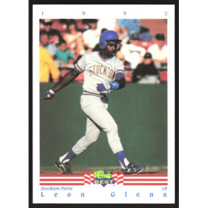 1992 Classic/Best #284 Leon Glenn