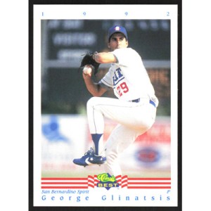 1992 Classic/Best #394 George Glinatsis