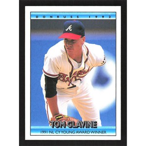 1992 Donruss Bonus Cards #BC4 Tom Glavine Cy Young Award