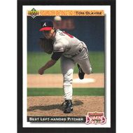 1992 Upper Deck #713 Tom Glavine Diamond Skills