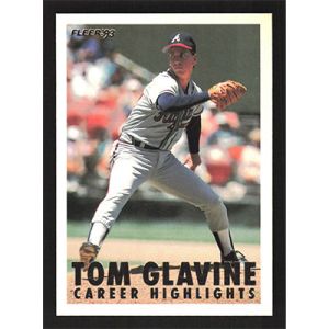 1993 Fleer Tom Glavine Career Highlights #10 Tom Glavine Facing Left