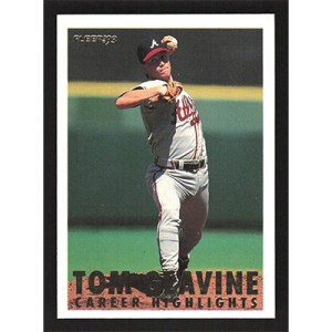 1993 Fleer Tom Glavine Career Highlights #2 Tom Glavine Facing Forward