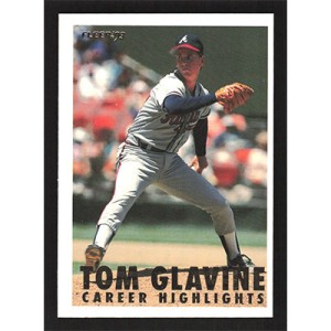 1993 Fleer Tom Glavine Career Highlights #4 Tom Glavine Facing Left