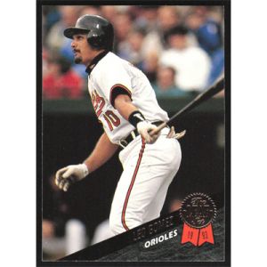 1993 Leaf #155 Leo Gomez